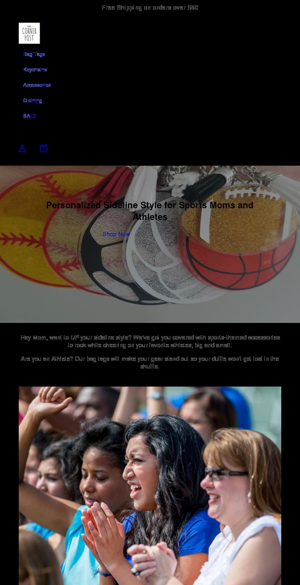 shopcornerpost.com shopify website screenshot