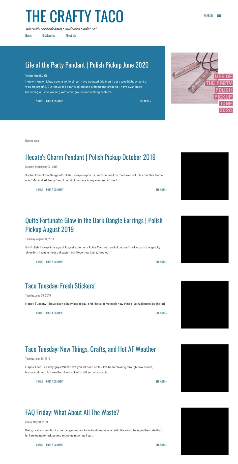 shopcraftytaco.com — Shopify storefront screenshot