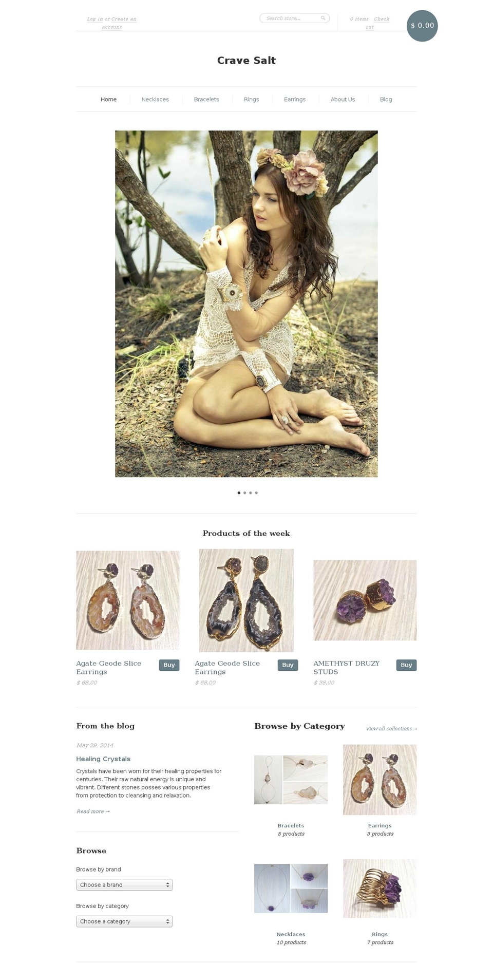 shopcravesalt.com shopify website screenshot