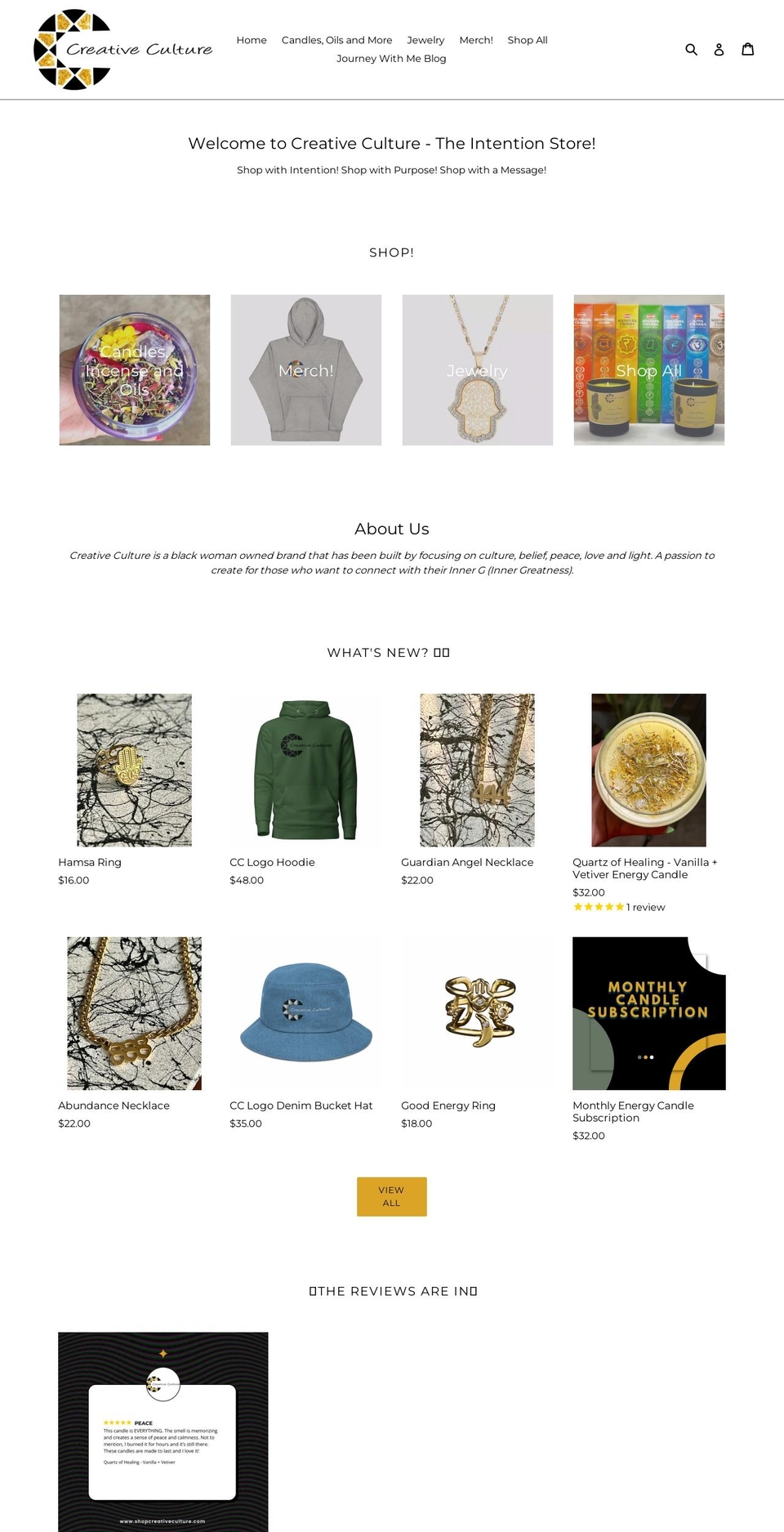 shopcreativeculture.com shopify website screenshot