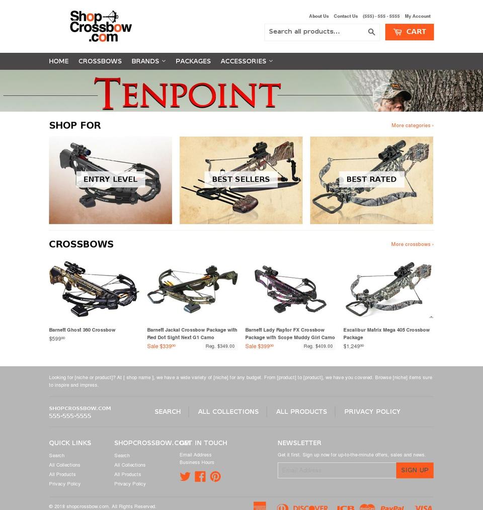 dsl-theme-sept3 Shopify theme site example shopcrossbow.com