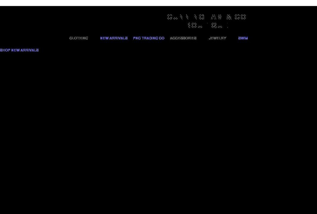 shopcunninghamco.com shopify website screenshot