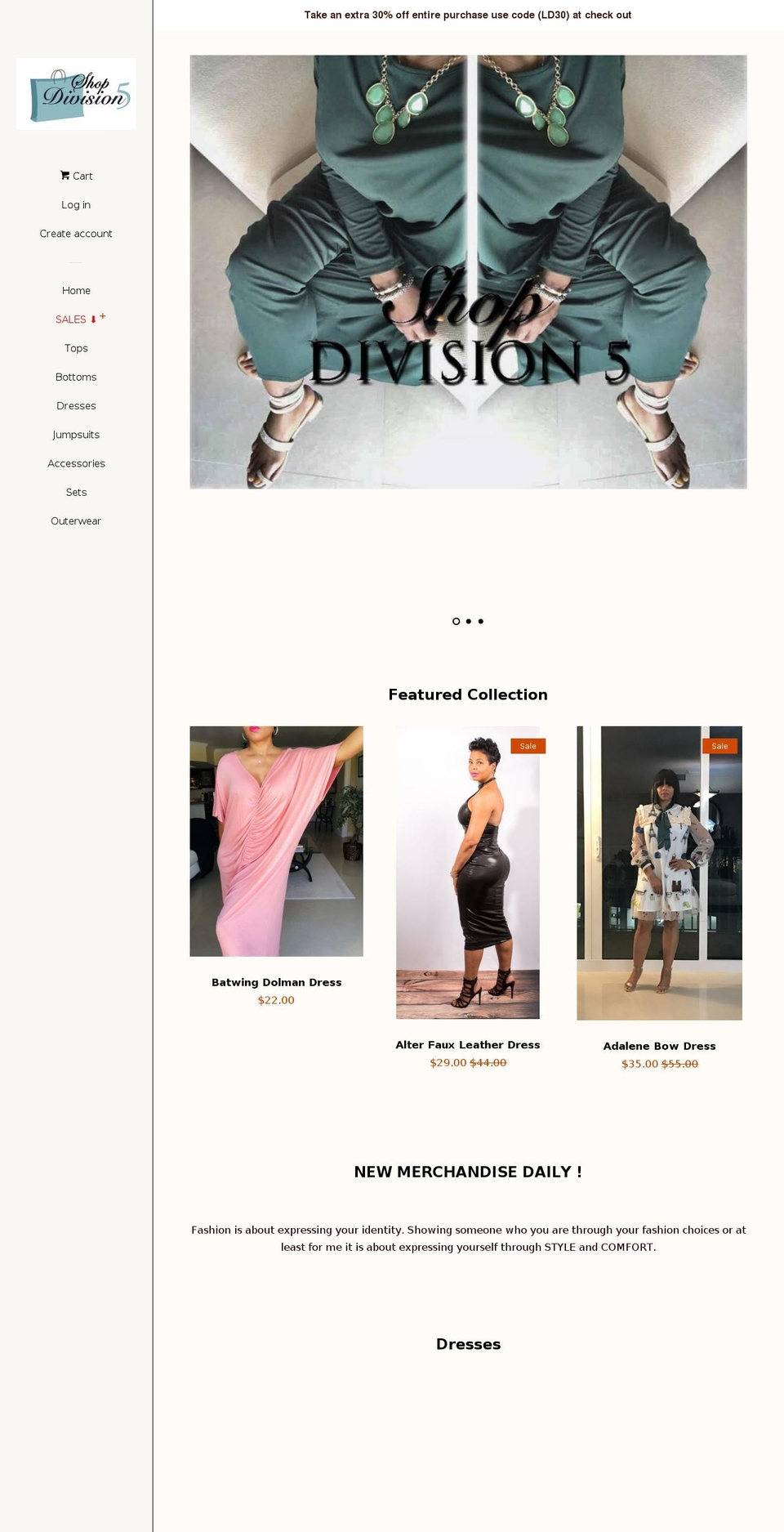 shopd5.com — Shopify storefront screenshot