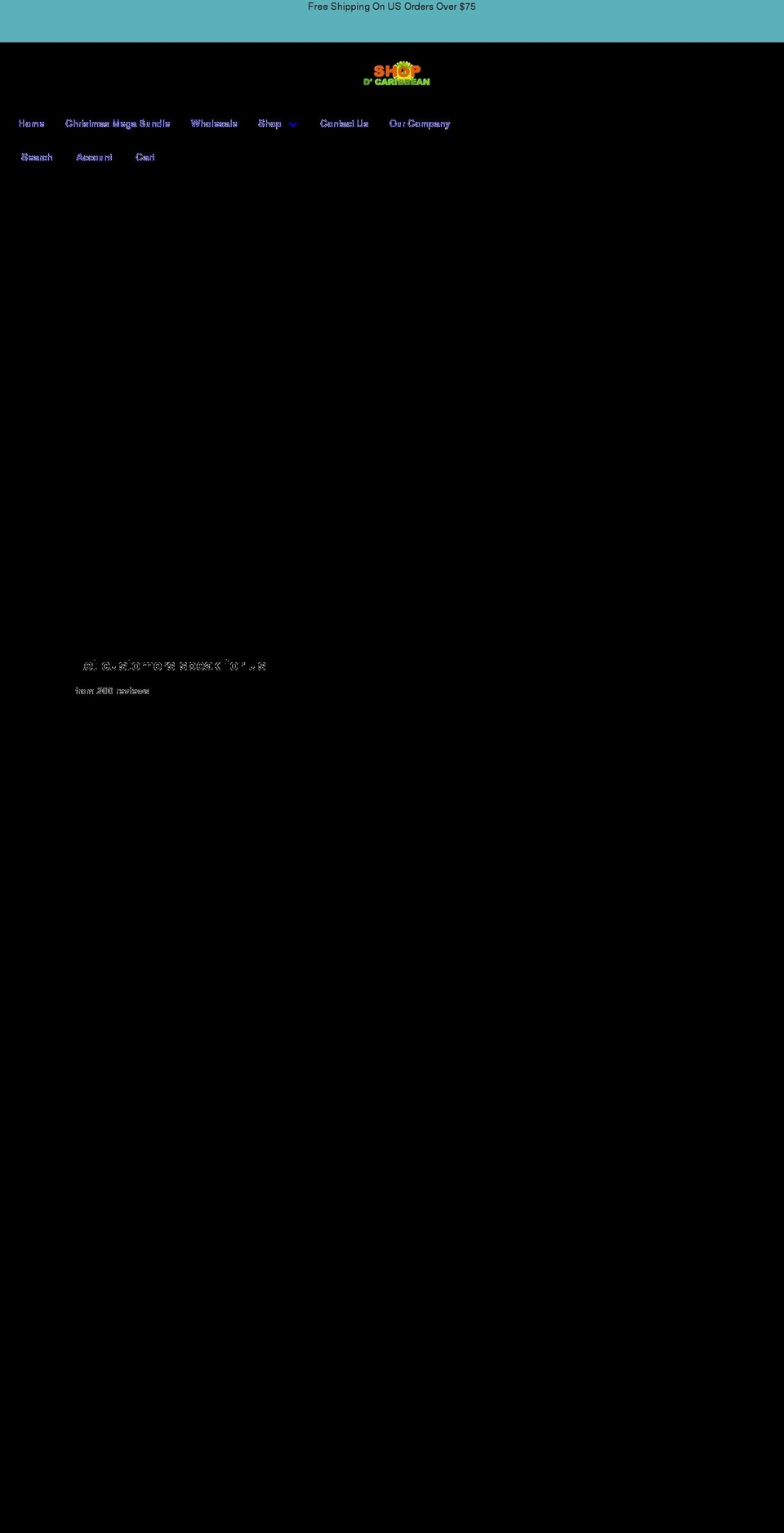 shopdcaribbean.com shopify website screenshot