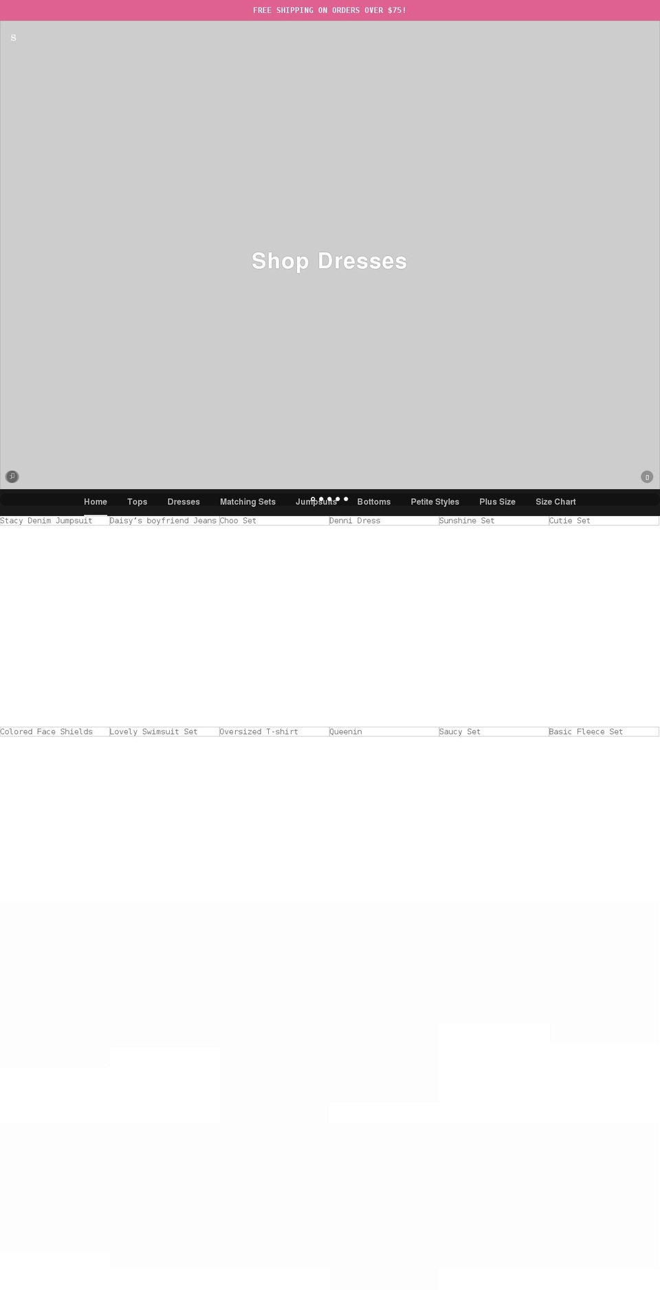 shopdeannarose.com shopify website screenshot
