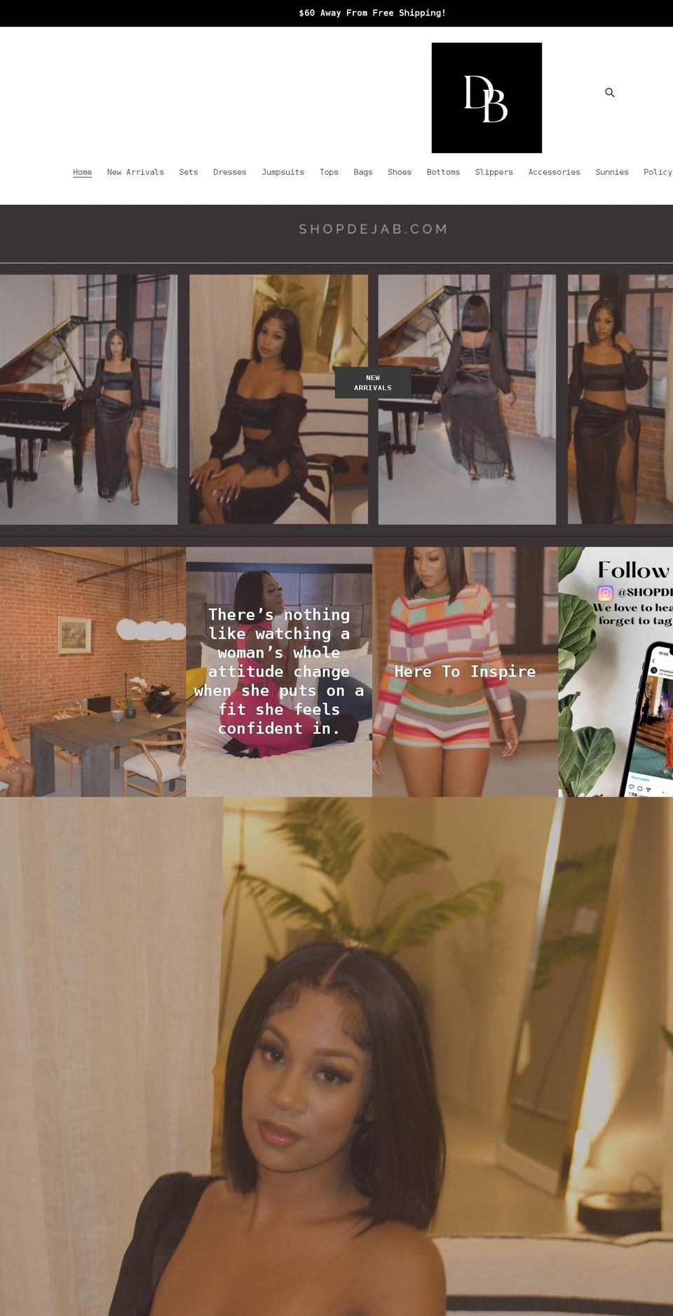 shopdejab.com shopify website screenshot