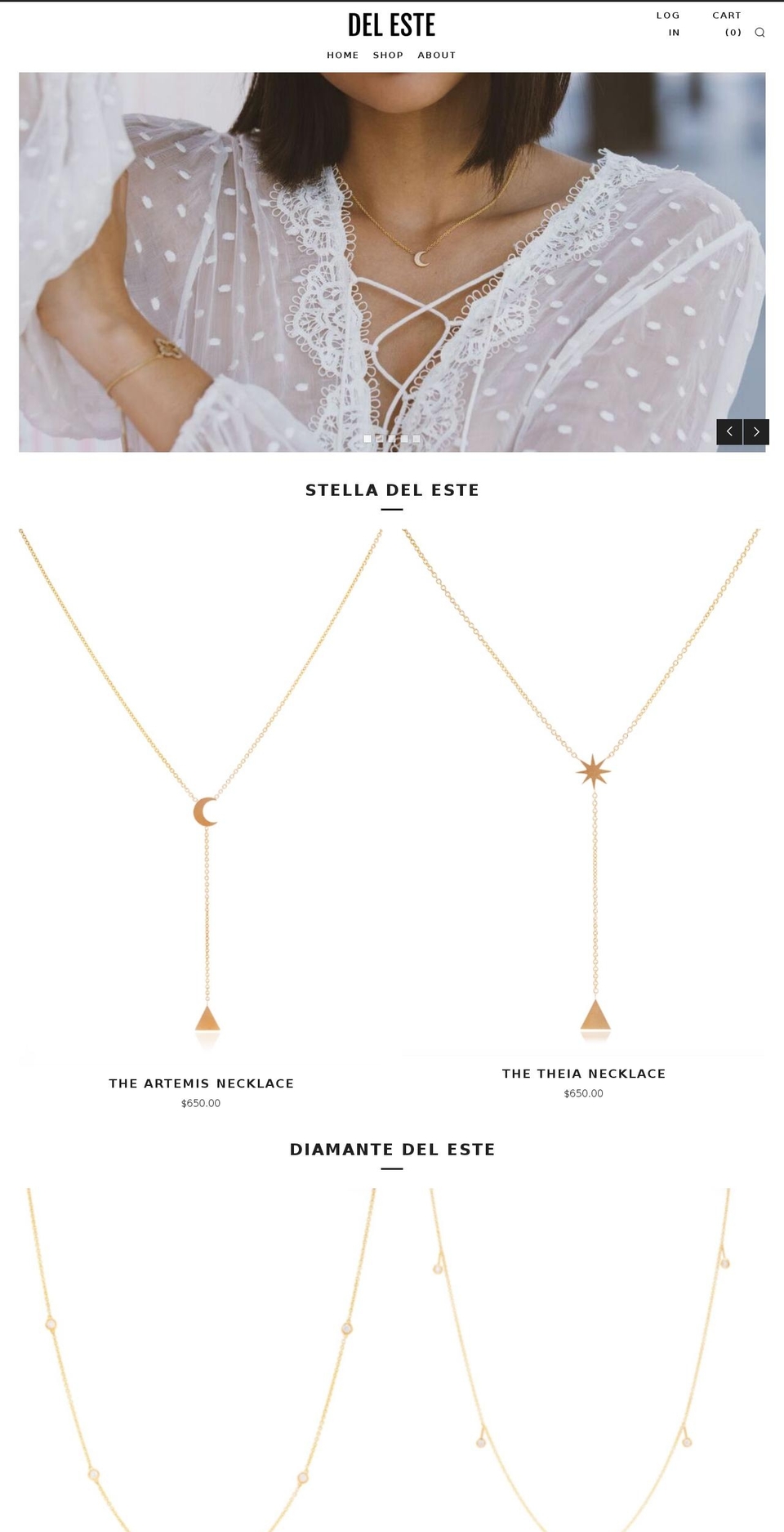 shopdeleste.com shopify website screenshot