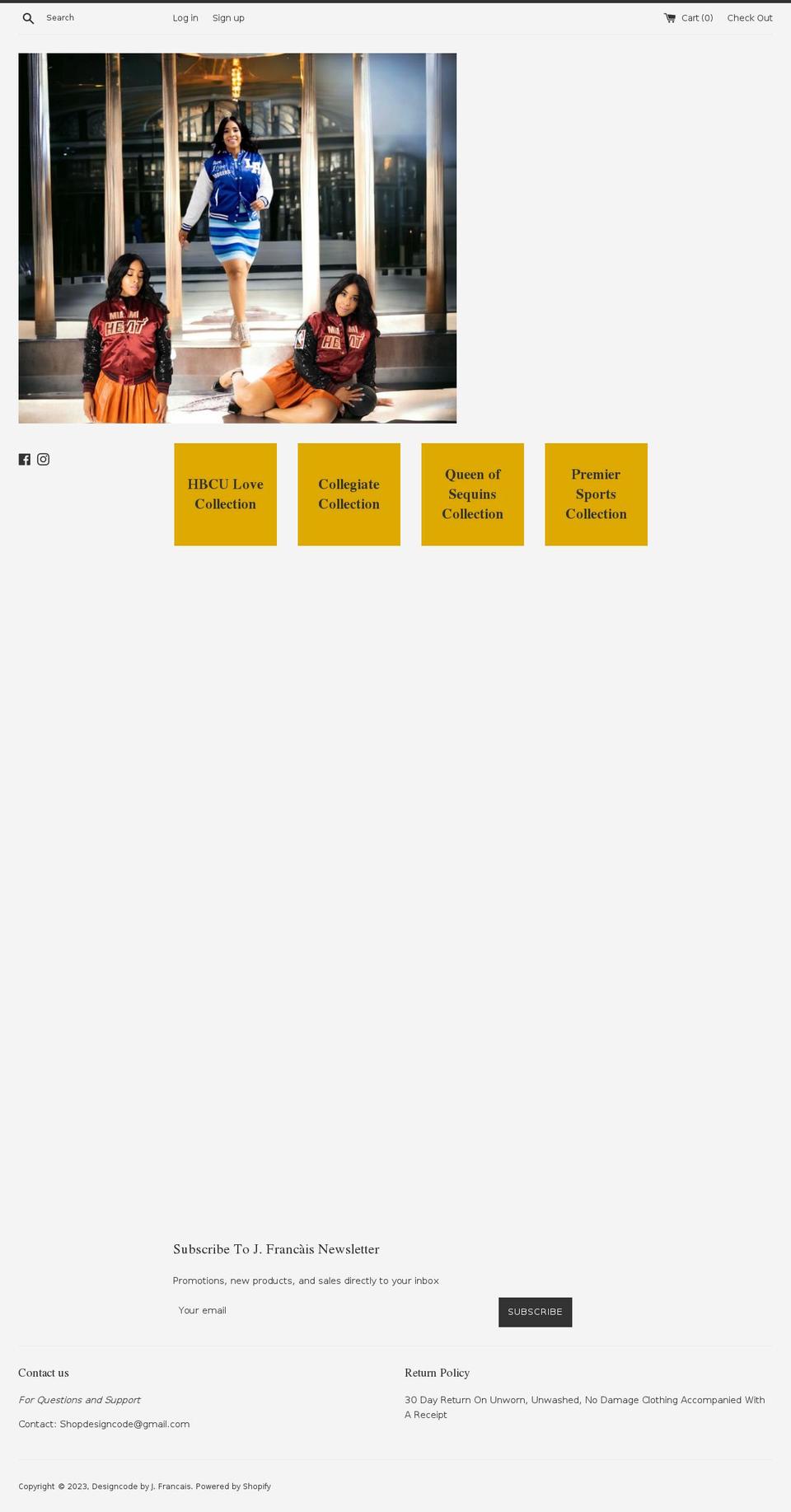 shopdesigncode.com — Shopify storefront screenshot