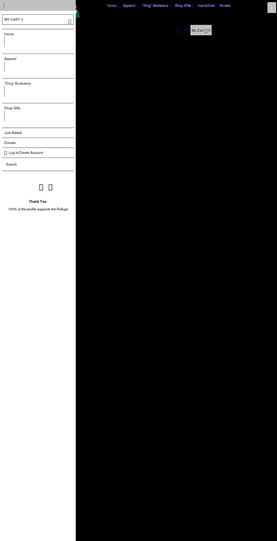shopdingdarling.com shopify website screenshot