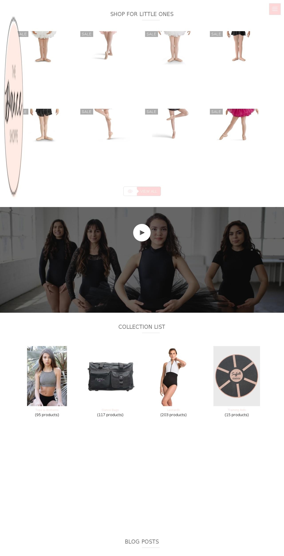 shopdiscountdancewear.com — Shopify storefront screenshot