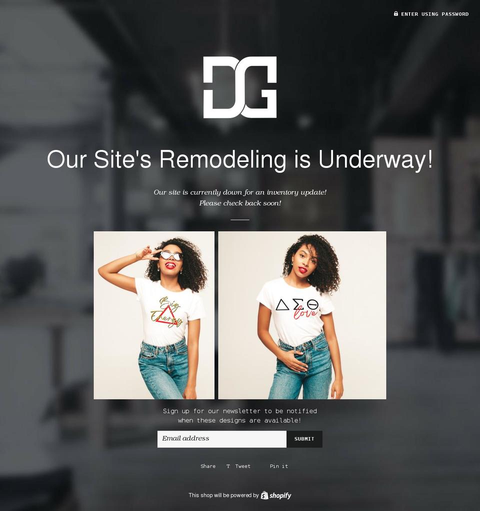 shopdiscreetgreek.com shopify website screenshot