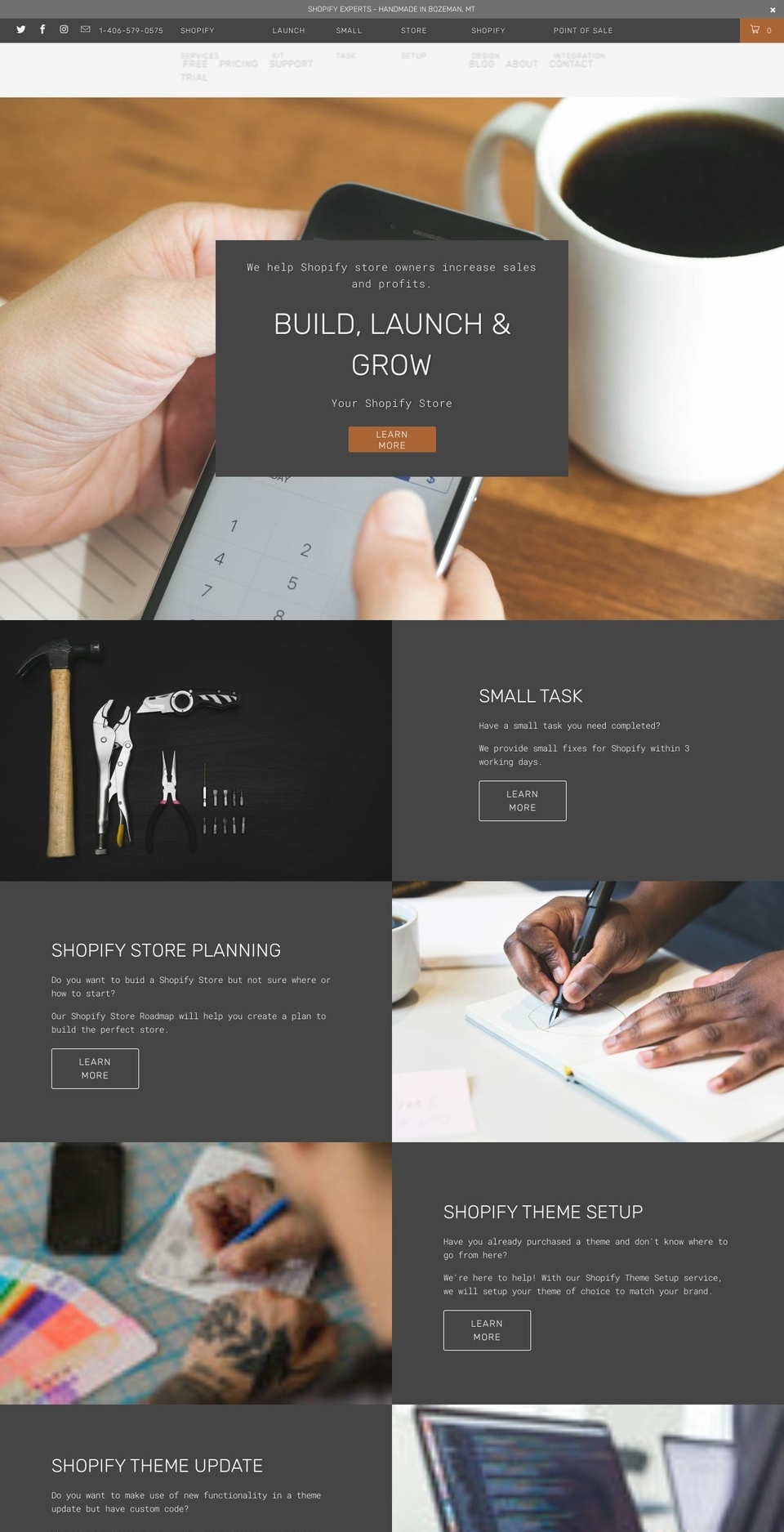 shopdistillery.com — Shopify storefront screenshot