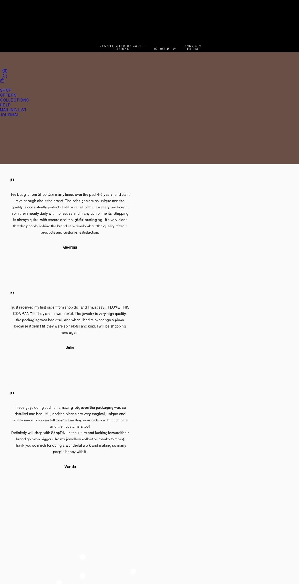 shopdixitemp.com — Shopify storefront screenshot