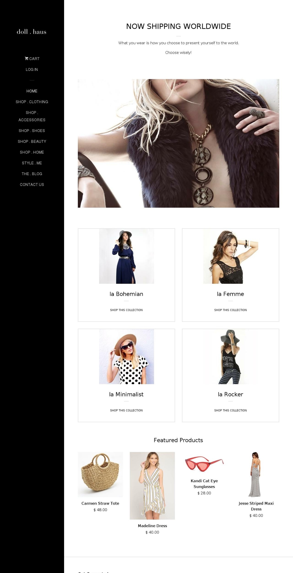 shopdollhouse.com — Shopify storefront screenshot