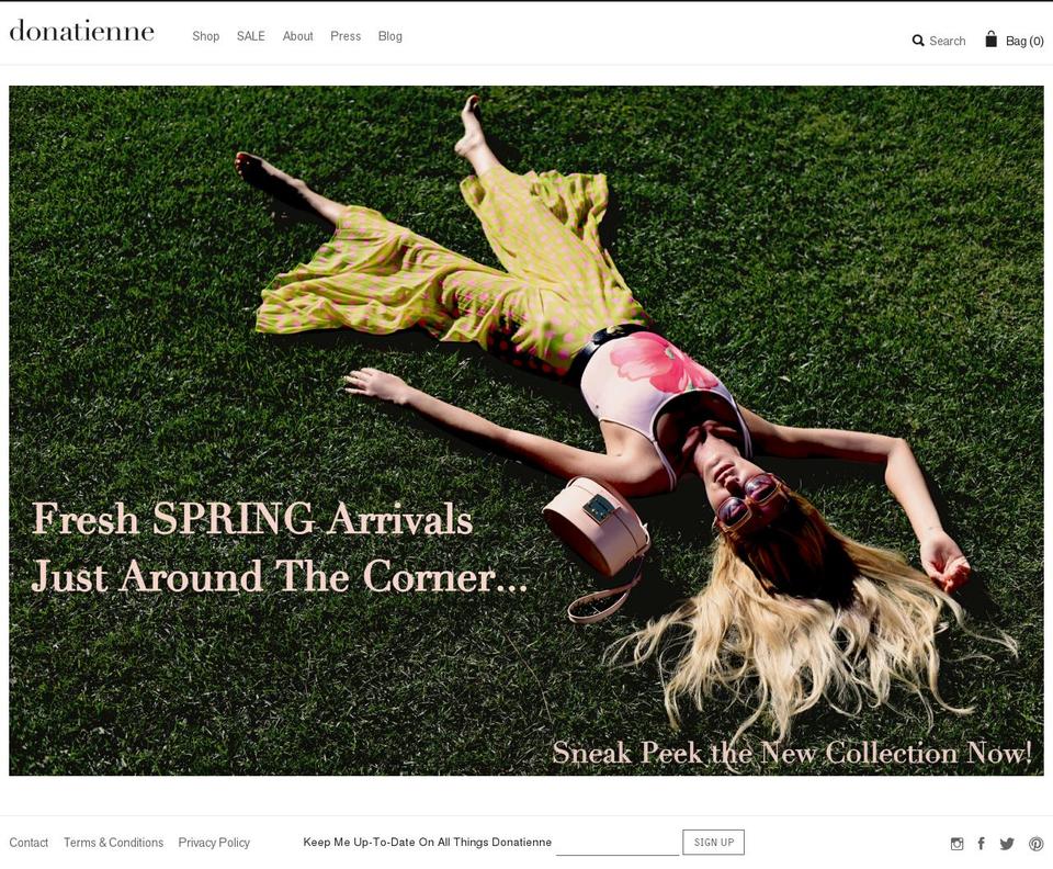 Donatienne 2.0 Shopify theme site example shopdonatienne.com