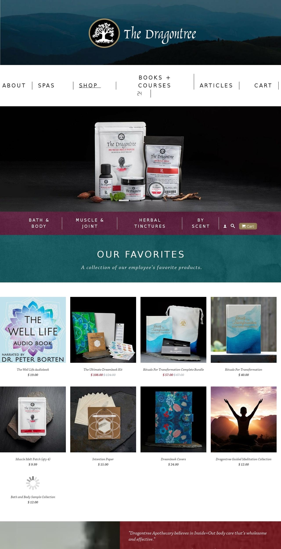 shopdragontree.com shopify website screenshot
