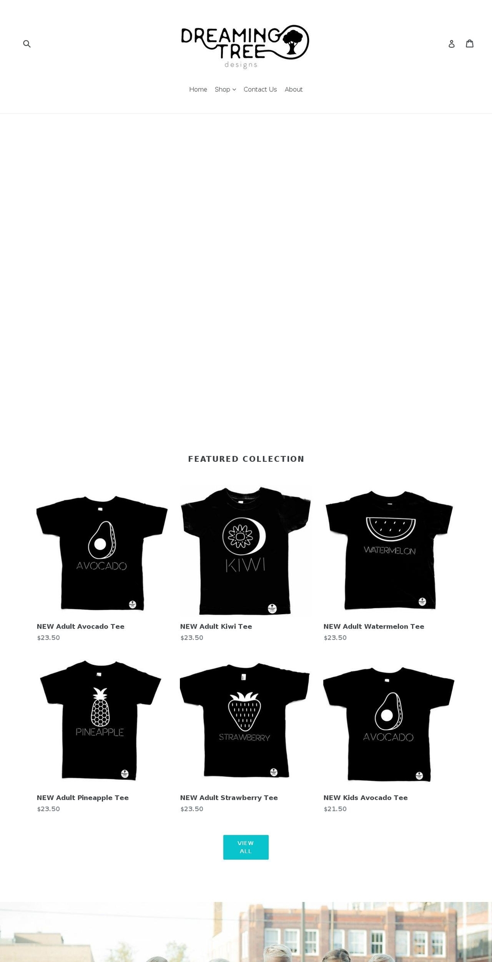 shopdreamingtree.com — Shopify storefront screenshot