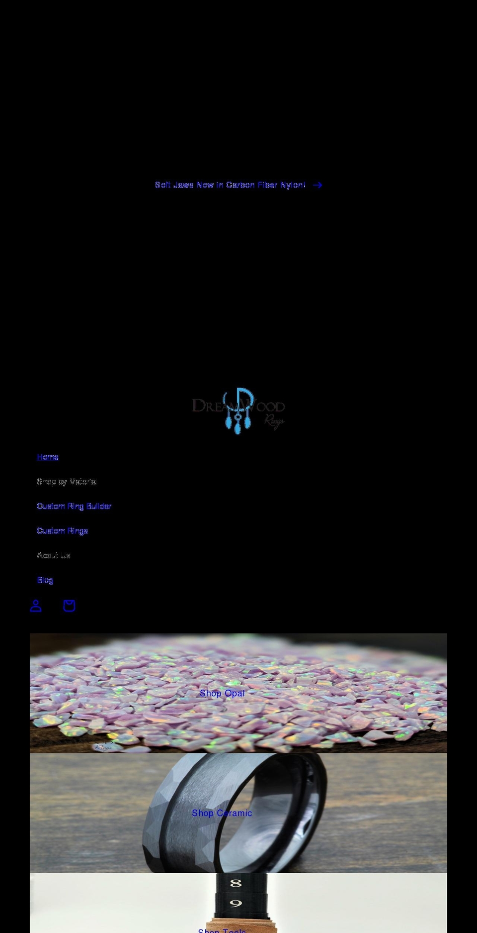shopdreamwood.com shopify website screenshot