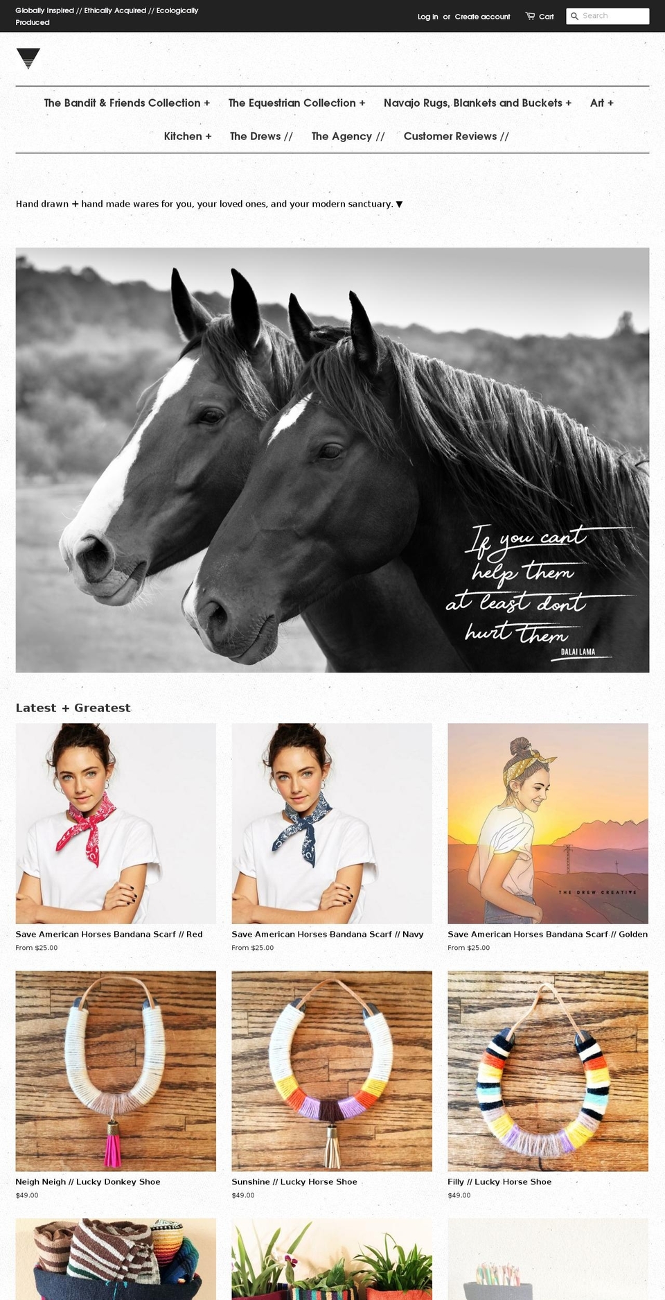 shopdrewcreative.com — Shopify storefront screenshot