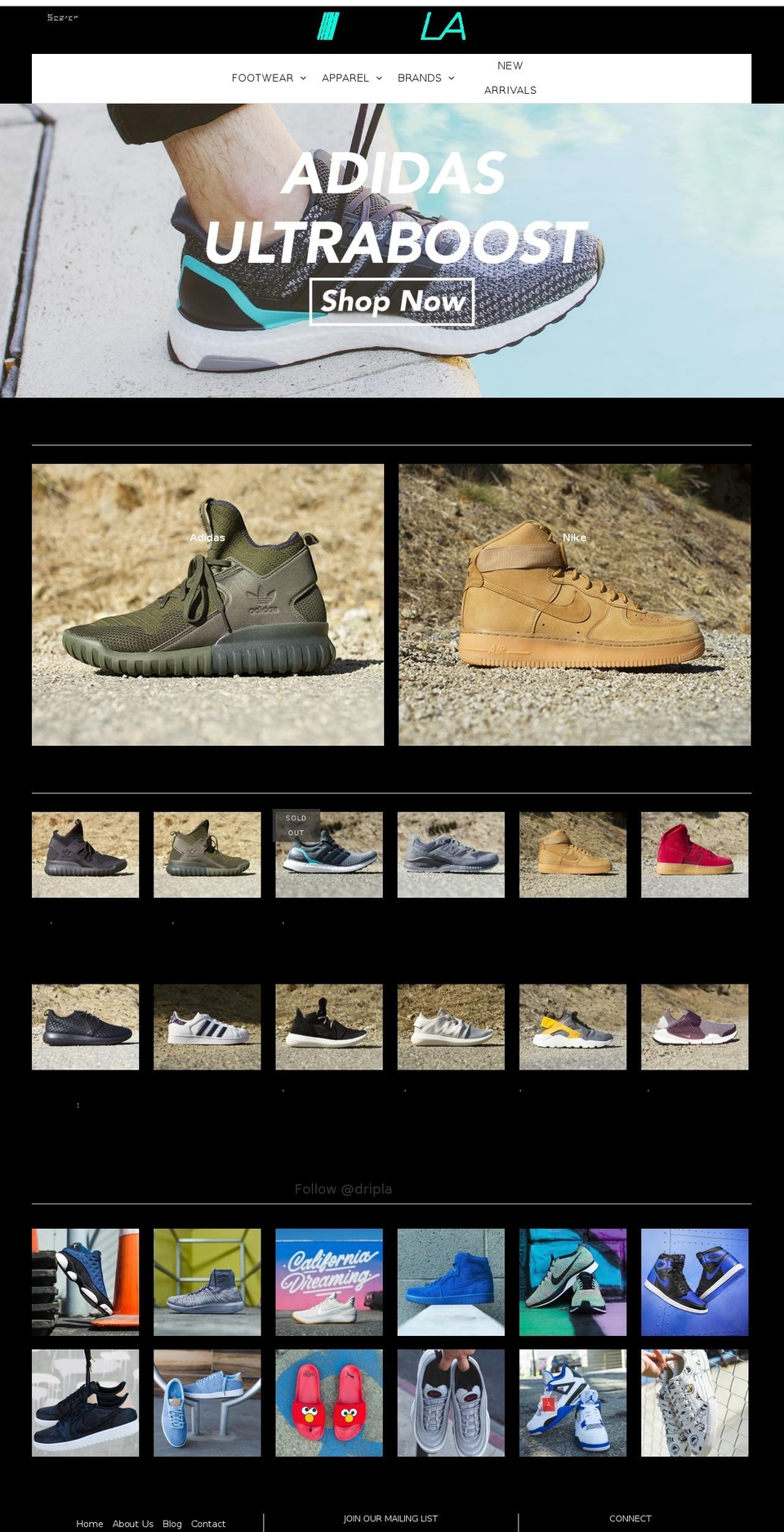 shopdripla.com shopify website screenshot