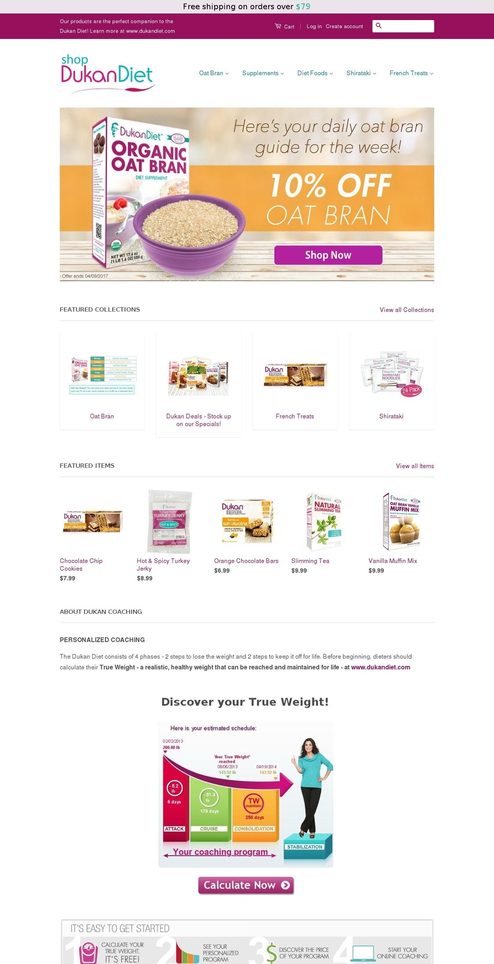 shopdukandiet.com shopify website screenshot