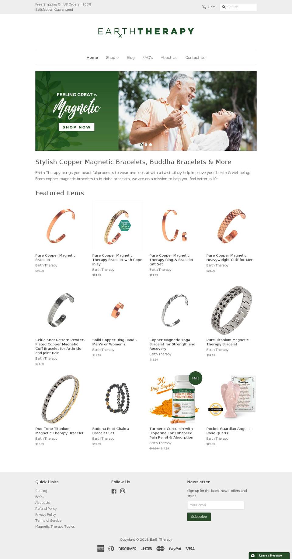 shopearththerapy.com shopify website screenshot