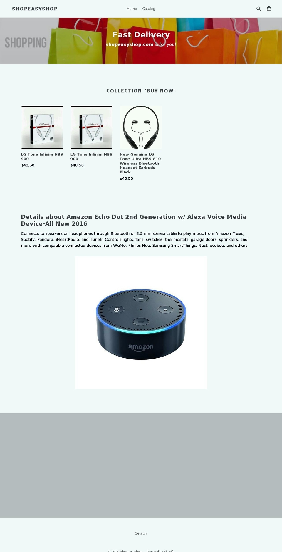 shopeasyshop.com — Shopify storefront screenshot