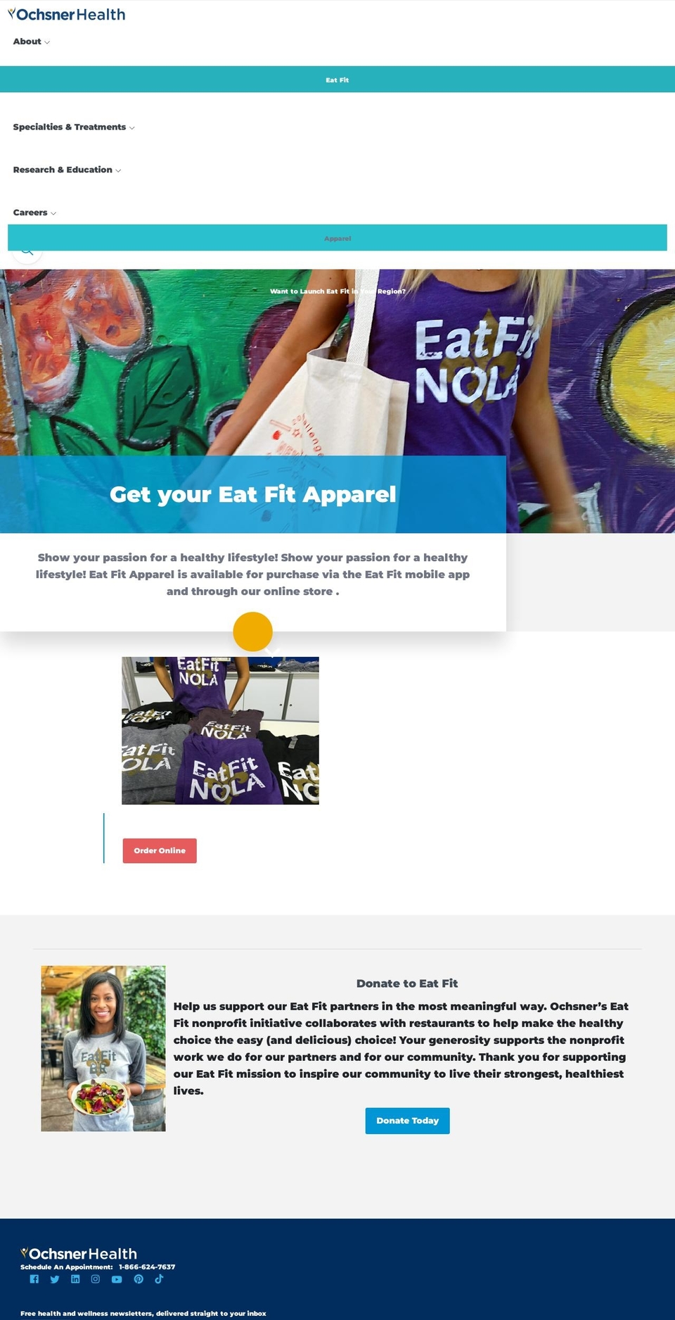 shopeatfit.com — Shopify storefront screenshot