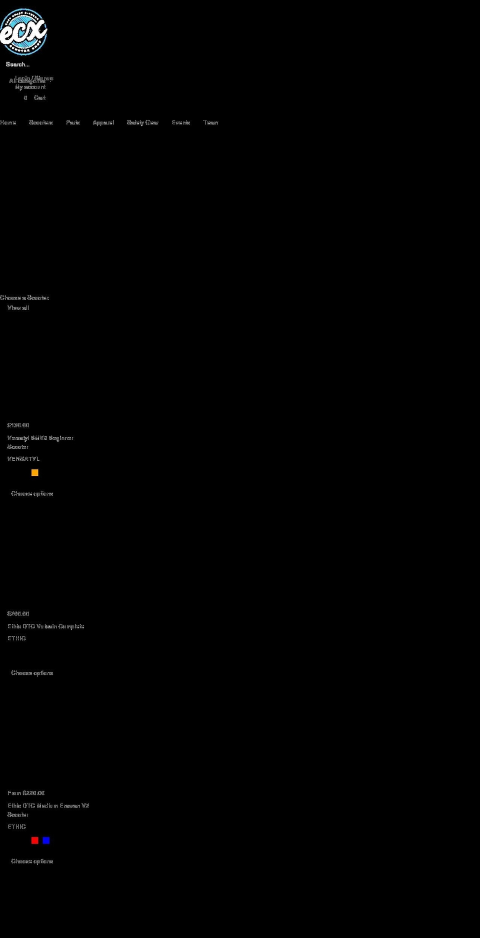 shopecx.com shopify website screenshot