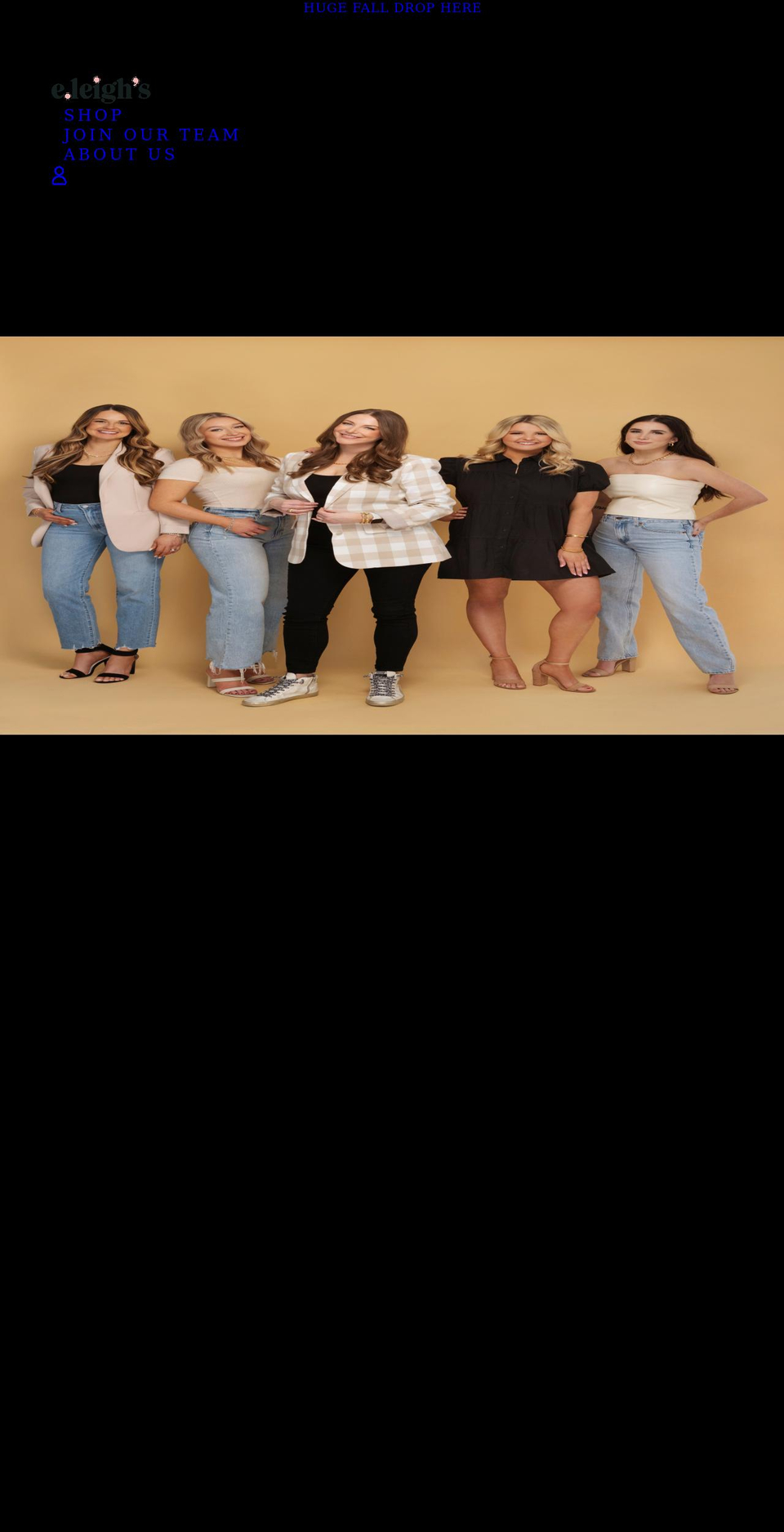 shopeleighs.com shopify website screenshot