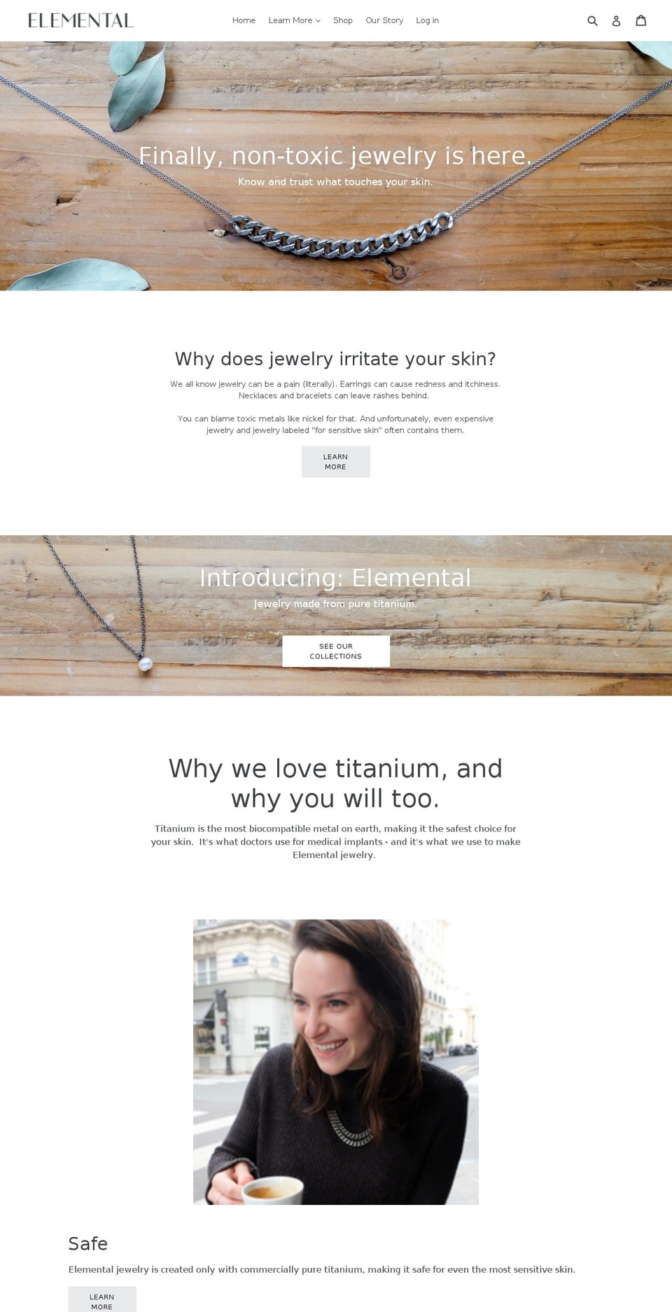 shopelemental.com — Shopify storefront screenshot