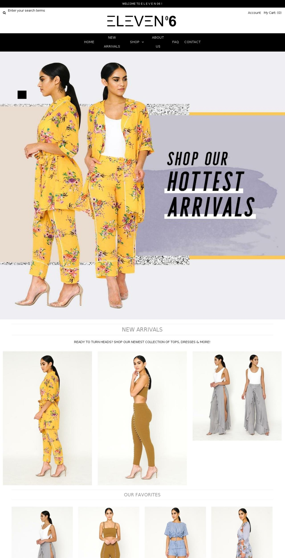shopeleven06.com shopify website screenshot