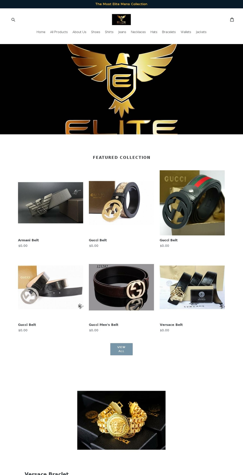 shopelite.com shopify website screenshot