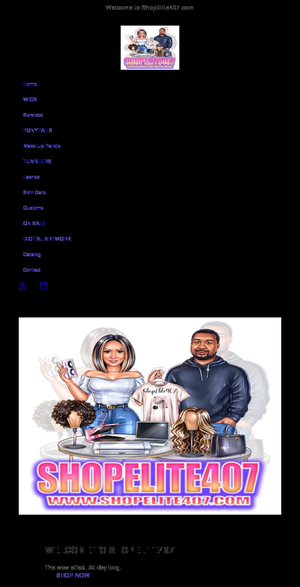 shopelite407.com shopify website screenshot