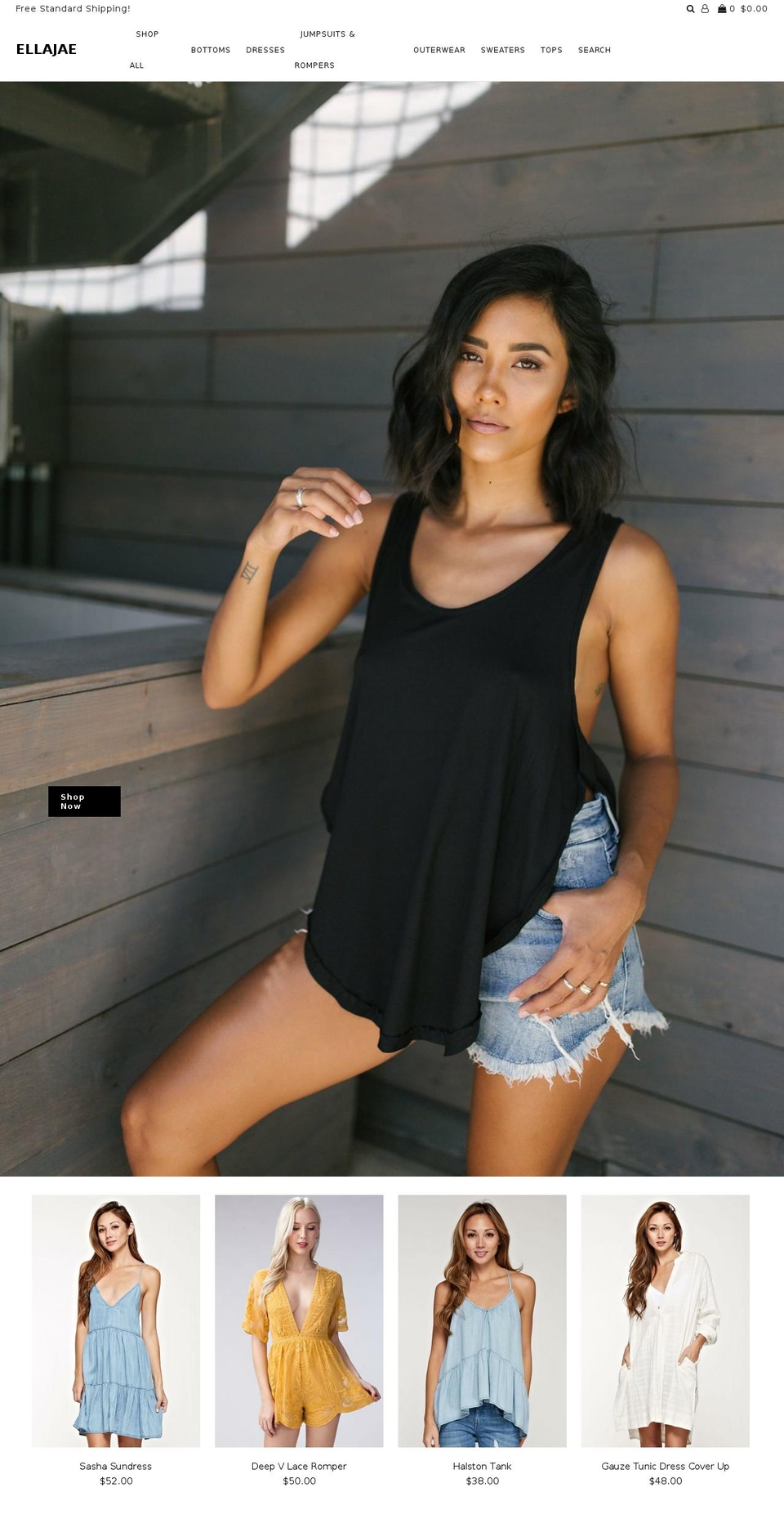 shopellajae.com — Shopify storefront screenshot