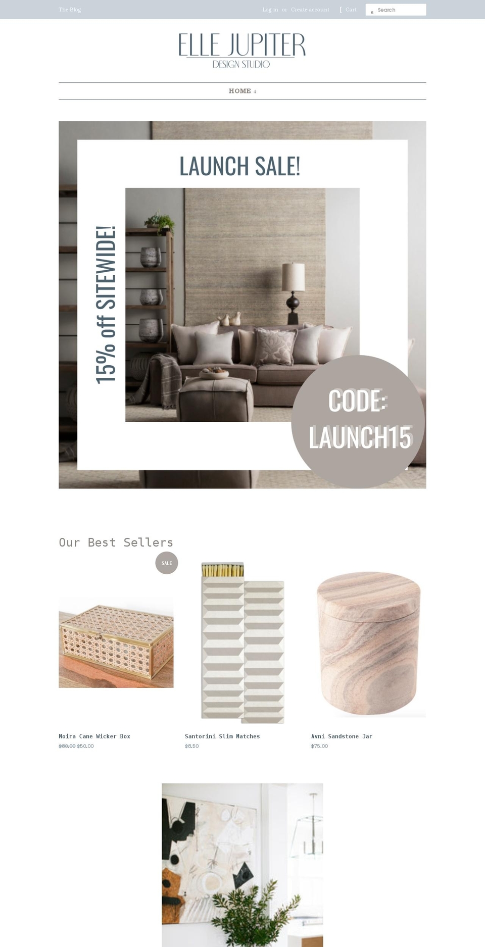 shopellejupiter.com shopify website screenshot