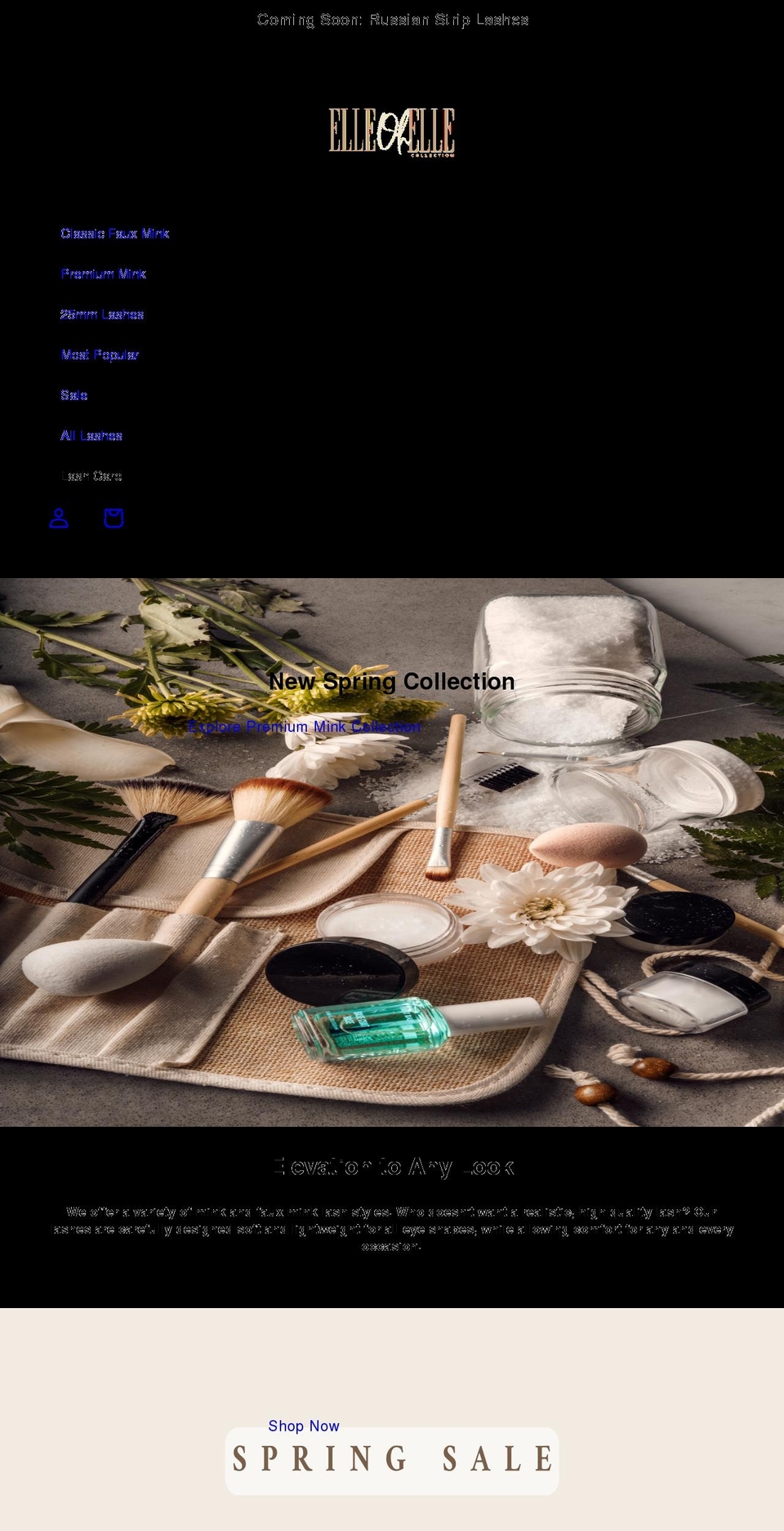 shopelleohelle.com shopify website screenshot