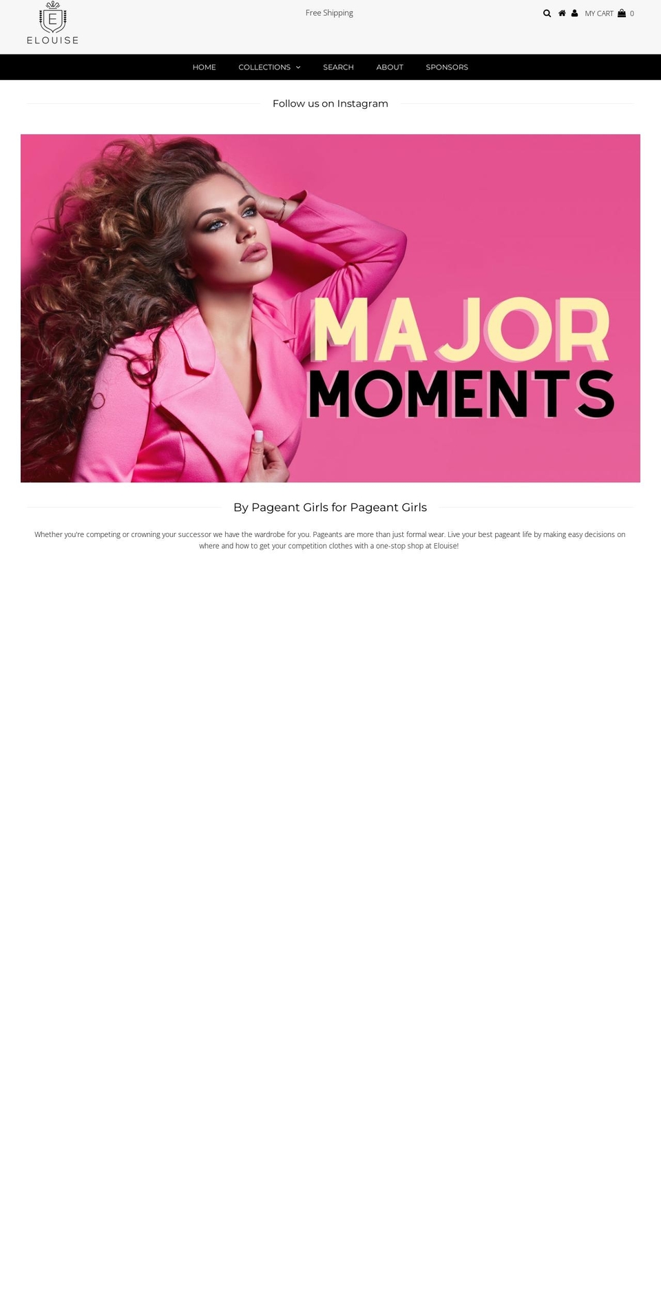 shopelouise.com — Shopify storefront screenshot