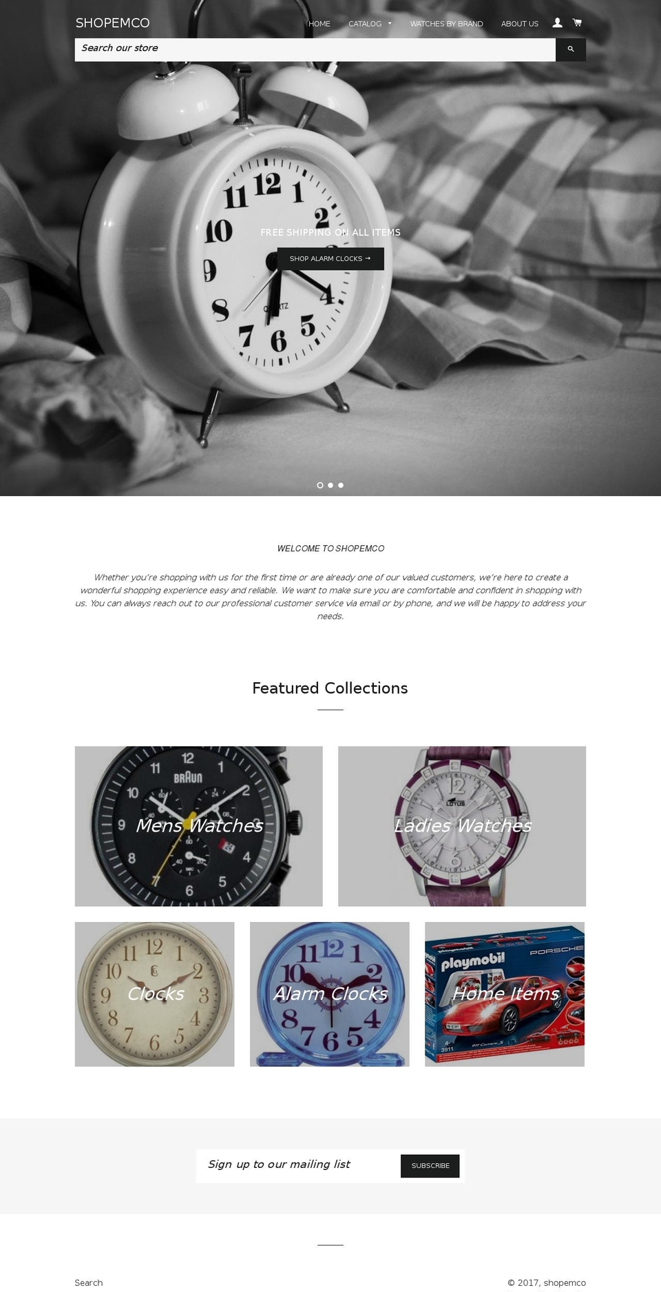 shopemco.com shopify website screenshot