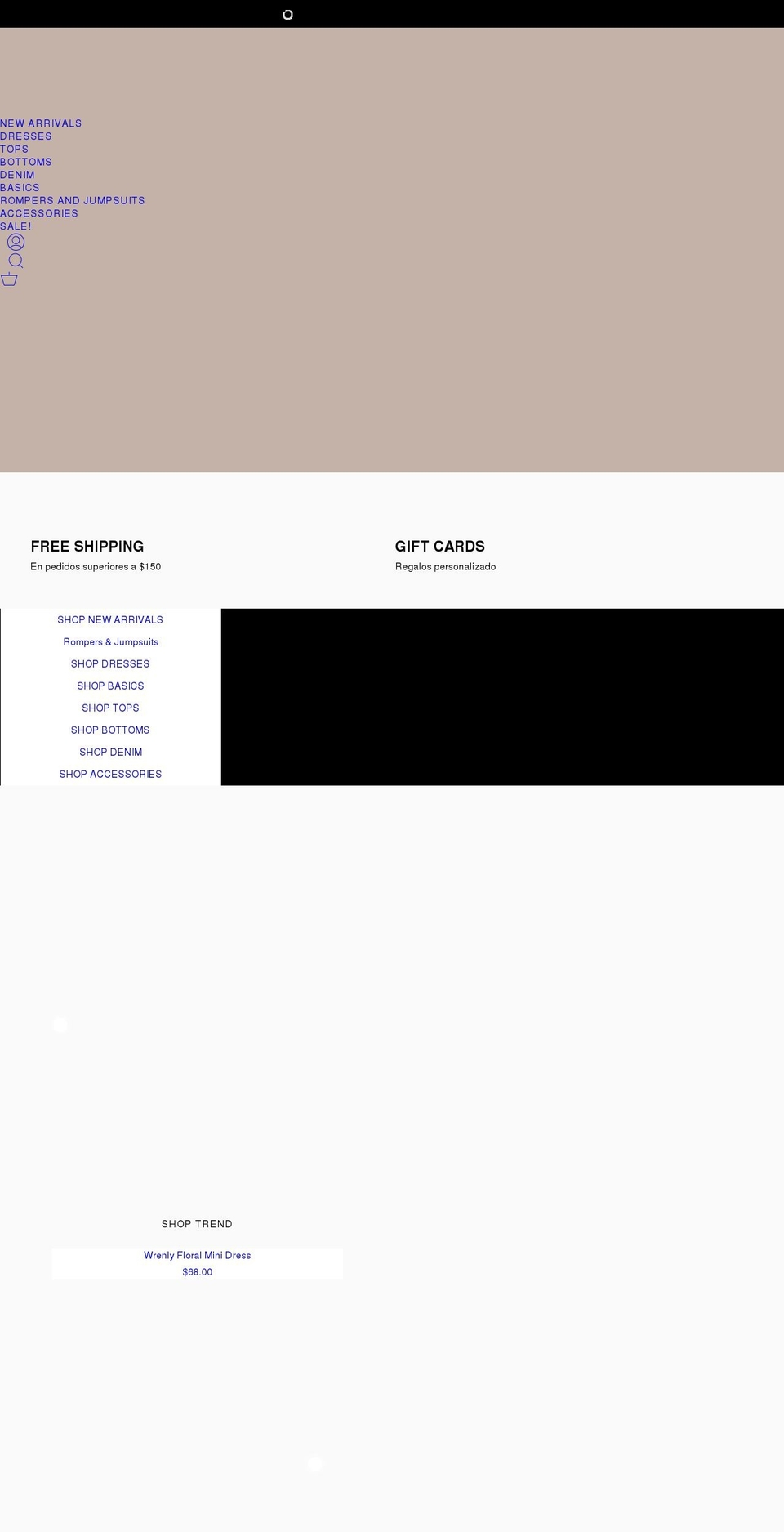 shopemeraudeboutique.com shopify website screenshot