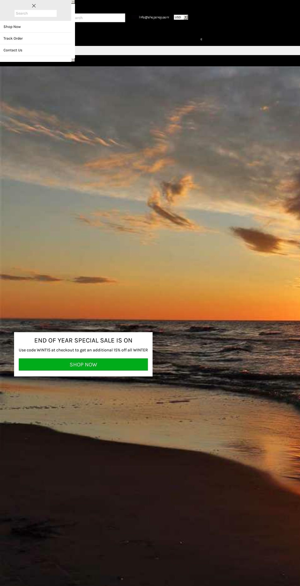 shopency.com shopify website screenshot