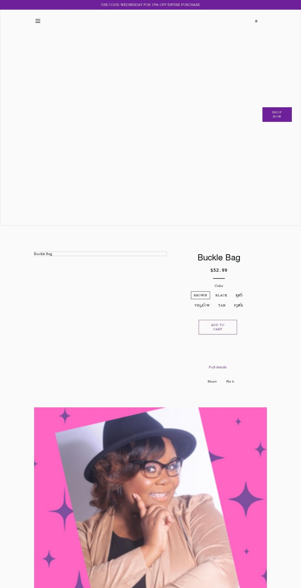 shopendlessallure.com shopify website screenshot