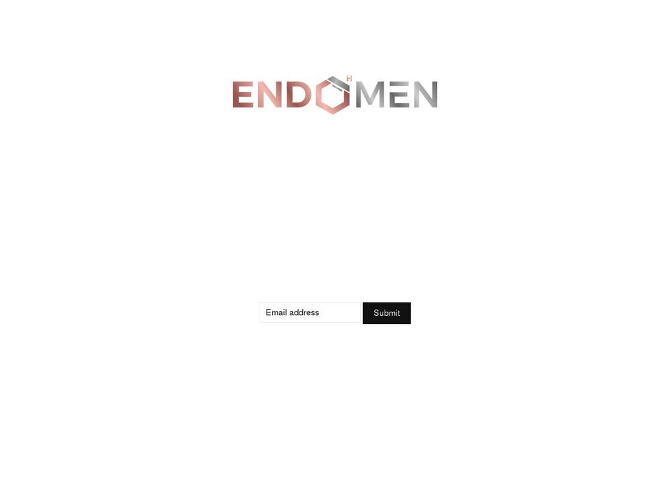 shopendomen.com shopify website screenshot