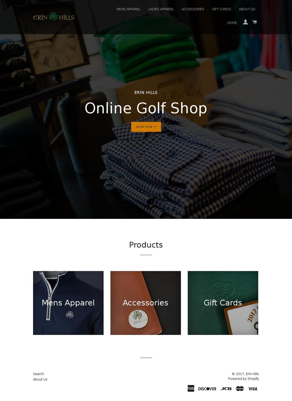 shoperinhills.com shopify website screenshot