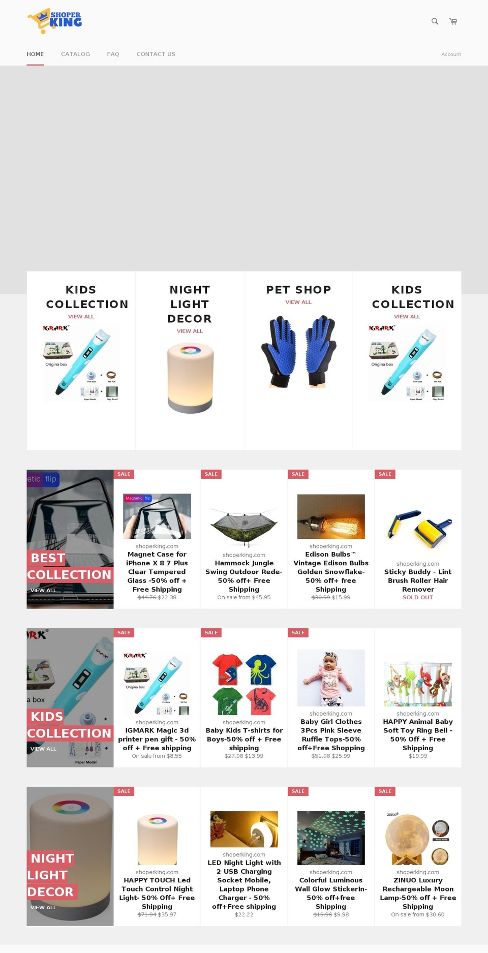 shoperking.com — Shopify storefront screenshot
