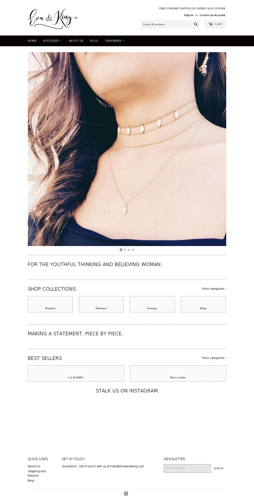 shopevaking.com — Shopify storefront screenshot