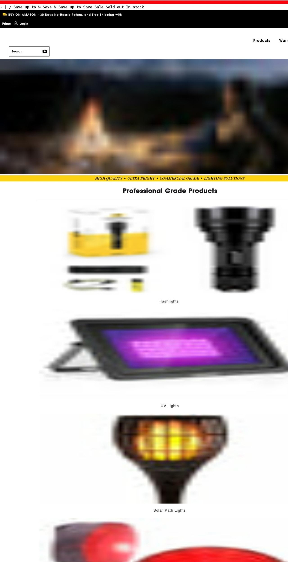 shopeverbeam.com — Shopify storefront screenshot