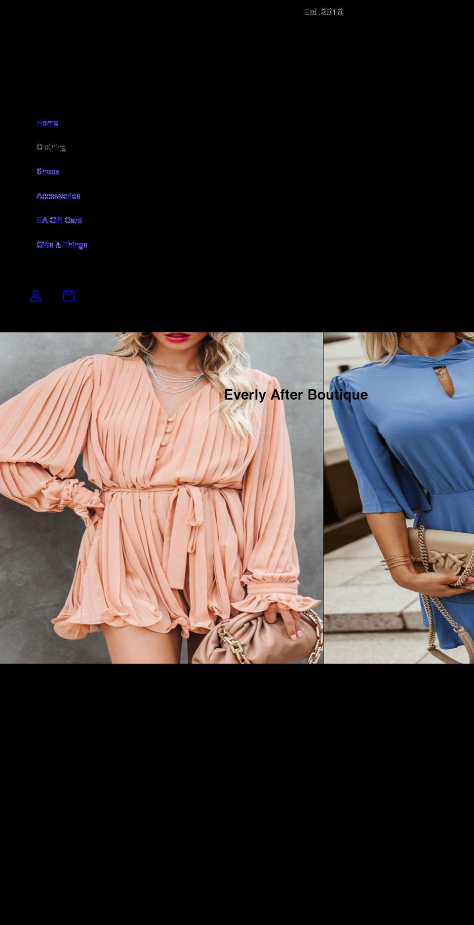 shopeverlyafter.com shopify website screenshot
