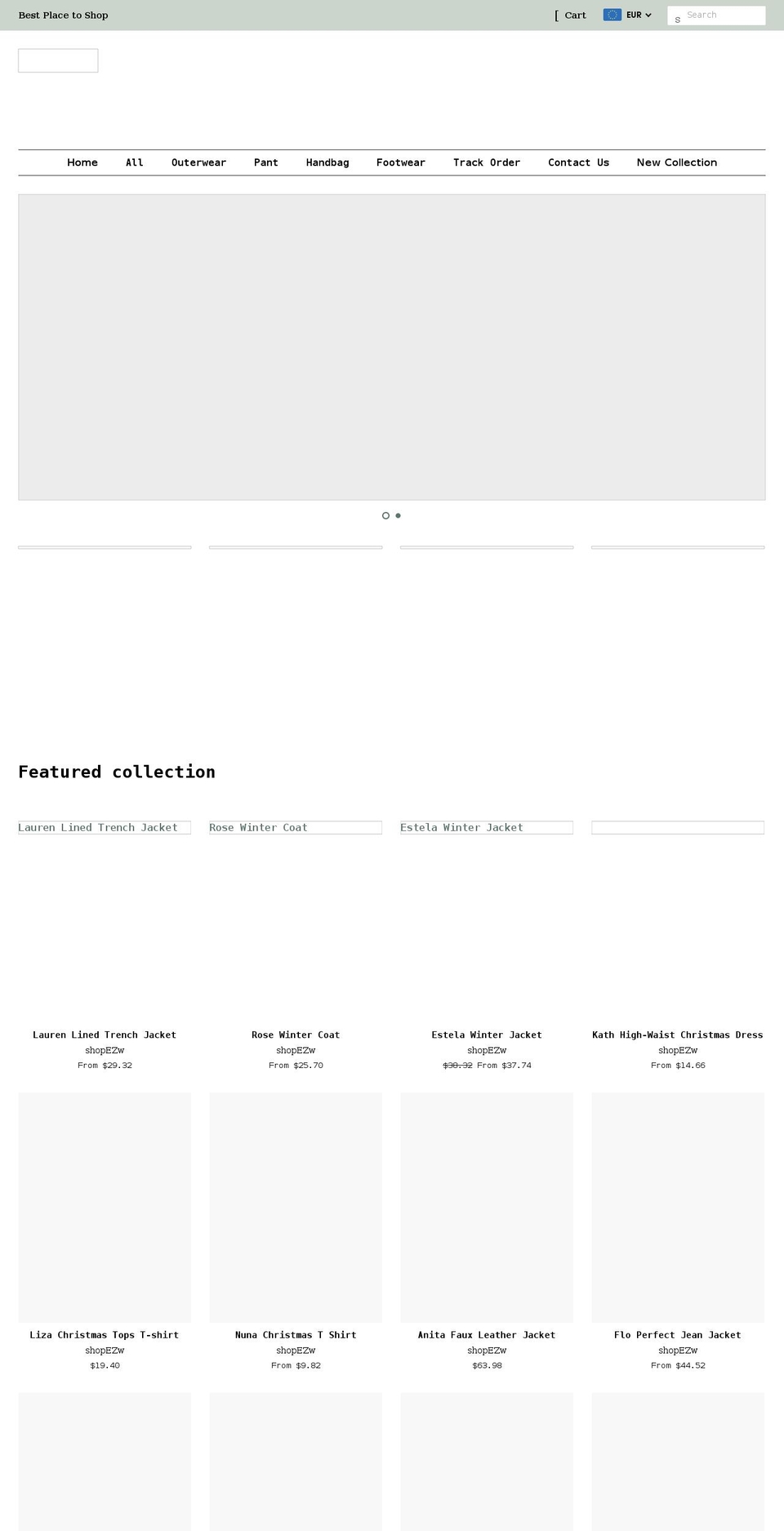 shopezw.com shopify website screenshot
