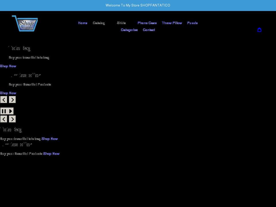 shopfantastico.com shopify website screenshot